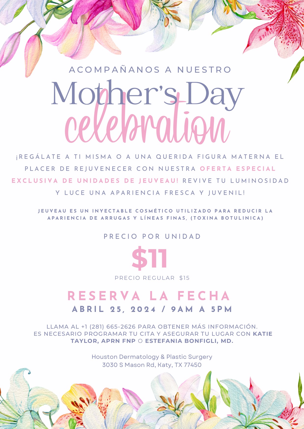 Mother's Day Special Jeuveau